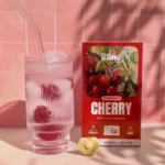 Boissons solides sans sucre à la cerise framboise